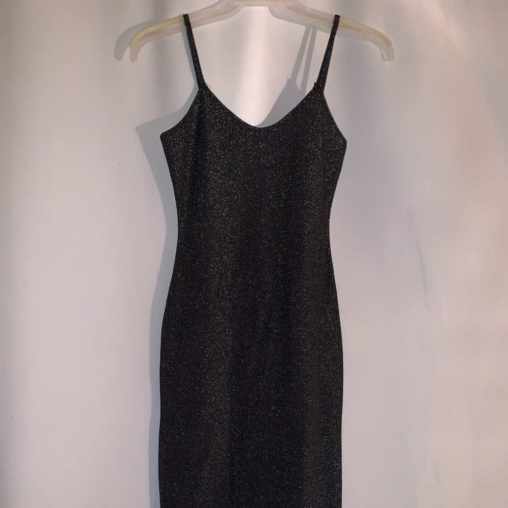 Black sparkly black
